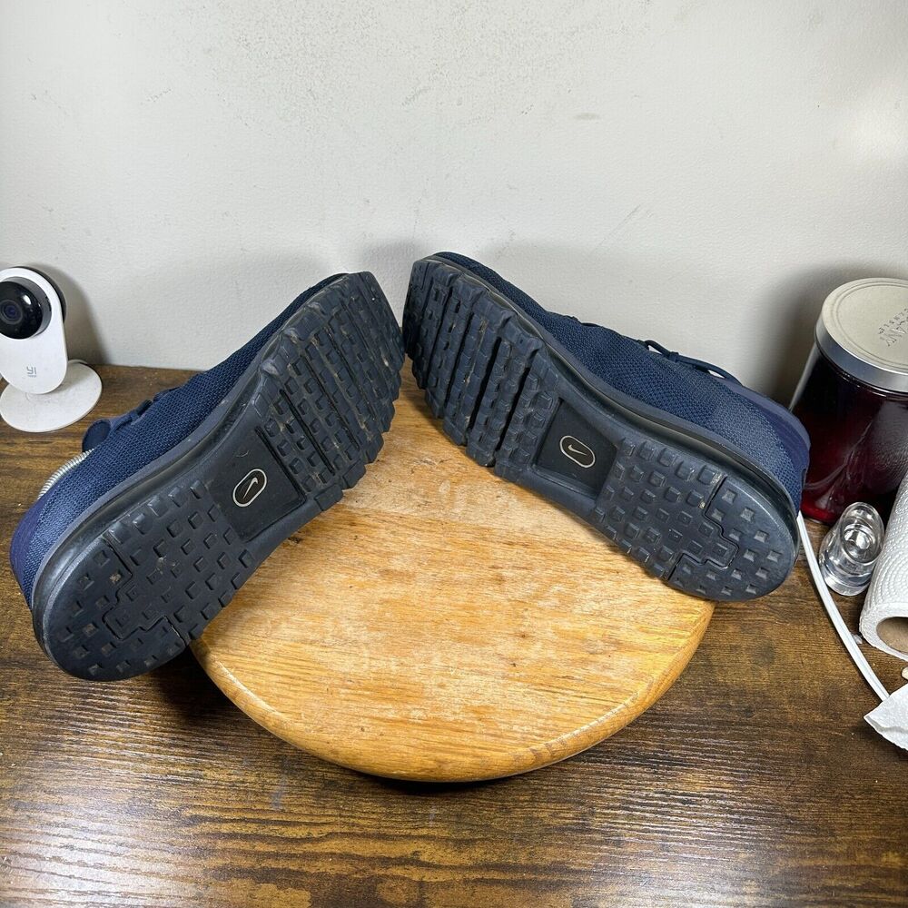 Nike Air Max Flair Navy Blue Shoes Mens Size 12 Blue Black 942236-402 - Picture 7 of 8